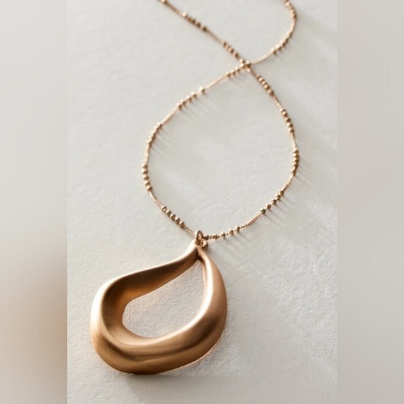 Free People Jewelry - Free People Gold Lala Pendant Necklace